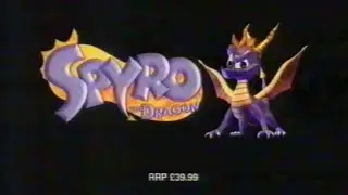 Sony PlayStation Spyro Dragon advert - Broadcast 30th October 1998 Channel 4 (UK)