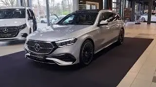 21981 Mercedes-Benz E 450 d T 4M AMG Line tonkabraun Pano Superscreen