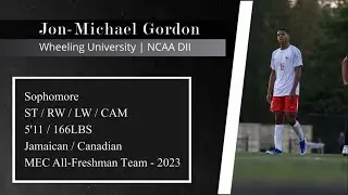 Jon-Michael Gordon (Wheeling) - 2025 Soccer Highlight