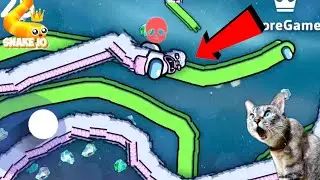 Snakes Among Us Polus Event gameplay//Crewmate king snake killed snake io games.