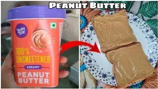 Yoga Bar 100% unsweetened Peanut Butter review l Honest review l Healthy cooking l Peanut Butter