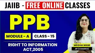 JAIIB PPB Module A Online Classes | Principles and Practices of Banking | JAIIB Exam Preparation
