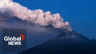 Mexico volcano: Residents in ash-covered towns on high alert as Popocatepetl intensifies