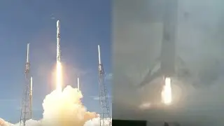 SpaceX Starlink 11 launch & Falcon 9 first stage landing, 18 August 2020