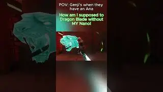 Always Genji #overwatch #Genji #ow2 #ana #nano #nanoblade #dps #support #fypppp #viral #subscribe