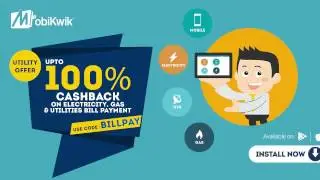 Pay Bills With MobiKwik