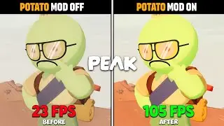 PEAK: Potato Graphics Mod &ndash; безумный прирост FPS на любом ПК!