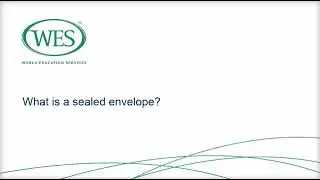 Global Refinement Solutions Mohali : WES Document Requirements: What is a Sealed Envelope?
