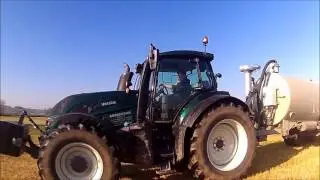 valtra t 154 Fligl & Kverneland = Jesień w Polu