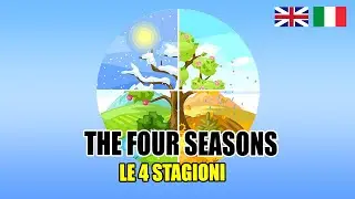 Le stagioni in inglese | The four seasons | English Vocabulary