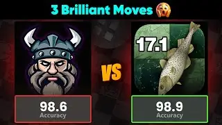 Berserk Attacks Stockfish 17.1 Defends | 3 Brilliant moves🔥🔥