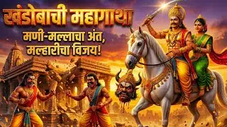 खंडोबा जन्म कथा आणि मणी-मल्ल वध | Khandoba Janm Katha | Mani Malla Vadh Story | #marathikatha 