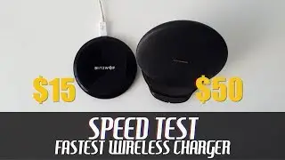 Fastest Qi Wireless Charger Speed Test | $15 Blitzwolf vs $50 Samsung