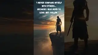 Lead Like a King &ndash; Not Meant to Follow!#BornToLead #KingMindset #WarriorSpirit #MotivationQuotes