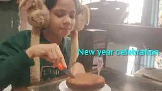 New year celebration vlog | homemade cake cutting| fun | Lifestyle with alina| 