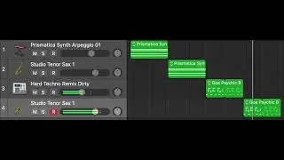Transposing loops to Logic Pro's Studio Tenor Sax