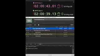 Linear Timecode Sync Lag Test (29.97 fps DF or NDF)