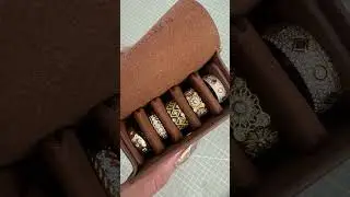 🤗We customized two types of ring storage bags, which are beautiful and practical