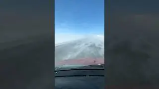 Snow / Wind Drift Going Through Wyoming late December 2025