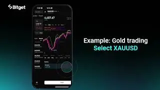 How to Trade Gold With Just $10 Using USDT on Bitget TradFi