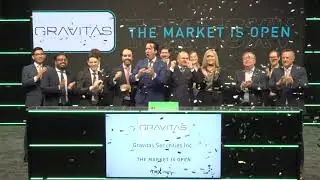 Gravitas Securities Opens the Market Monday, October 24, 2022