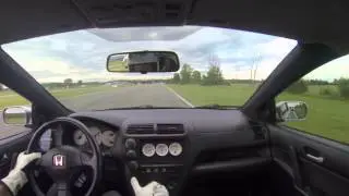 ase lapping k20a last run blown engine but personnal best time