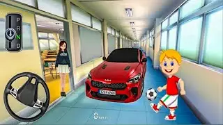 New Sedan kia stronger Car parking school Building&ndash;3d driving class simulator 2025#cardriving