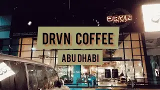 DRVN COFFEE | Abu Dhabi #coffeeshoplover #cafesinabudhabi #cafevlog