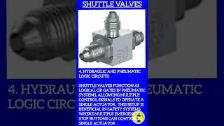 APPLICATIONS OF SHUTTLE VALVES