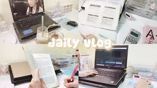 daily vlog | một ng&agrave;y work from home v&agrave; &ocirc;n thi m&ugrave;a dịch | littlebunnie