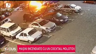 Mașini incendiate în Arad