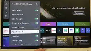 LG SMART Monitor – How to Manage Advertisements and Limit Ad Tracking