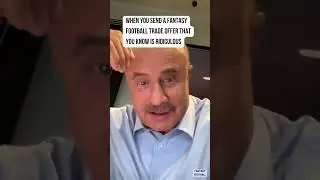 When you send a fantasy football trade offer that you know is ridiculous #nfl #shorts #funny