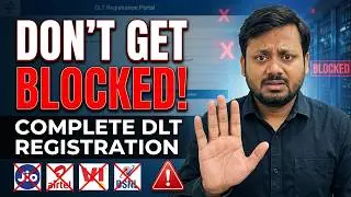 DLT Registration for Bulk Text & Voice Messages | TRAI | BSNL, Airtel, Jio, VI
