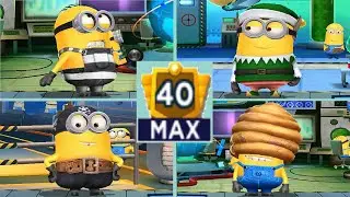 Elf / Pirate / Prisoner / Beehive Carl Minion Rush Rank All Room 3 stars Rewards 40 iOS gameplay