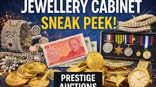 Предварительный показ ювелирной коллекции! Серебро, золото, часы и банкноты | Аукционный дом Pres...