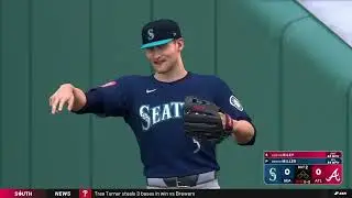 MLB The Show 25 Gameplay: Seattle Mariners vs Atlanta Braves - (PS5) [4K60FPS]