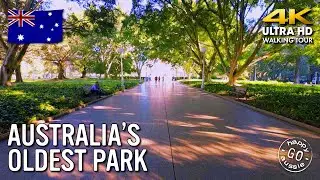 Sydney Australia: Experience Beautiful Hyde Park in 4K
