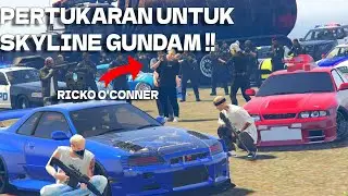 AKU DAN KEI MENUKARKAN MOBIL WANDI DENGAN SKYLINE GUNDAM !! RICKO  O'CONNER DI SIKSA !!