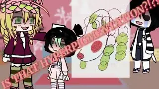 IS THAT HYPERPIGMENTATION?! || meme|| Kny ObaMitsu +Child || ITS FANTASTIC!! || •G_R• 2.0