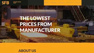 Industrial Moto CMS 3 Template by MotoCMS - 55328