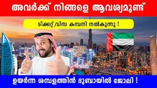 Dubai job vacancy 2026 | UAE Jobs Malayalam | Gulf Jobs Malayalam | Dubai Jobs | Gulf Jobs Today