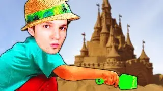 Baue die GRÖßTE Sandburg die es gibt! (Roblox)