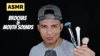 ASMR TERAPIA CON BROCHAS Y MOUTH SOUNDS