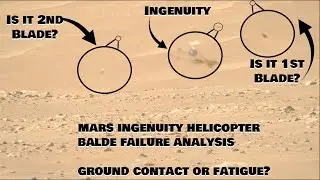 Fatigue or Ground Contact? Unofficial Analysing the Blade Failure on NASA's Ingenuity Helicopter.