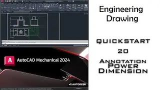 20 Power Dimension In AutoCAD Mechanical