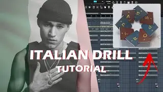 HOW TO MAKE DARK ITALIAN DRILL BEATS!! | FL STUDIO🥶😈🔊