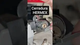 Abrir la cerradura HERMEX de muebles #locksport #locksmith #satysfying #fyp #viralvideo