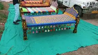 ભેટ ગામ ના ફેમસ રજવાડી ઢોલિયા 