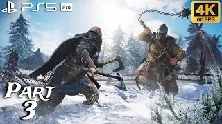 Assassin's Creed Valhalla part 3 [4K HDR 60FPS PS5 Pro] - No Commentary